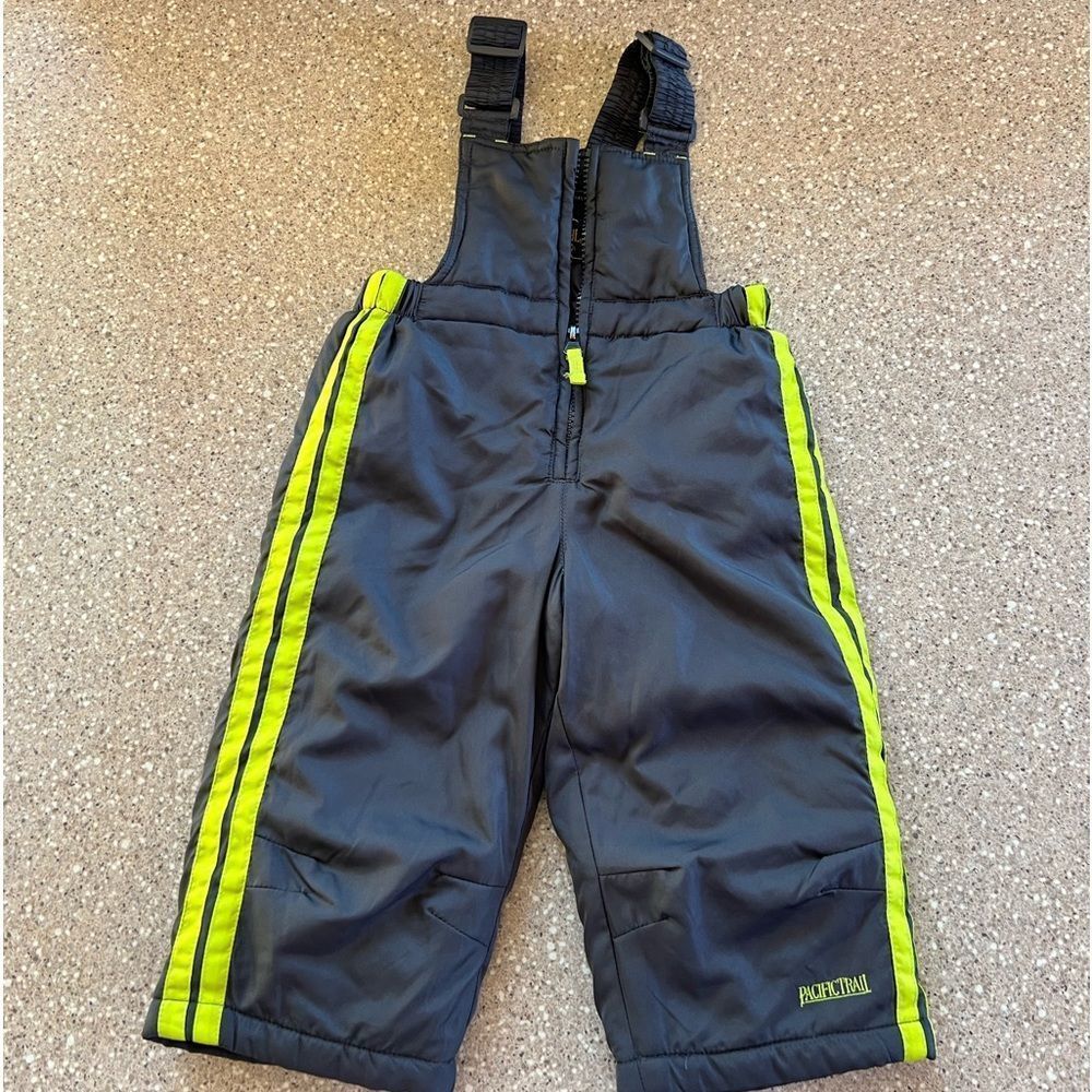 Snow Pants ~ 12 Months ~ Pacific Trail ~ Lime Green & Black ~ EUC